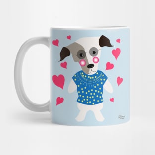 Funny Cartoon Puppy Mug